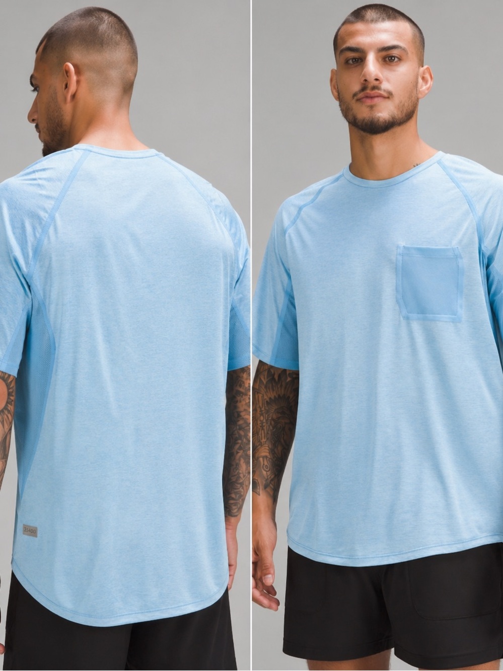 Lululemon Athletica Men’s Breathelight Mesh Hiking Short Sleeve Shirt